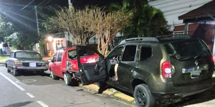 Joven alcoholizada provocó un choque en cadena en Posadas